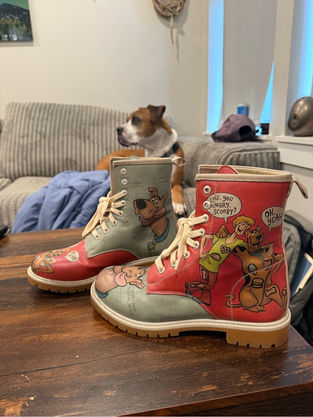 NWOT RARE Scooby-Doo Women’s Lace-Up Boots